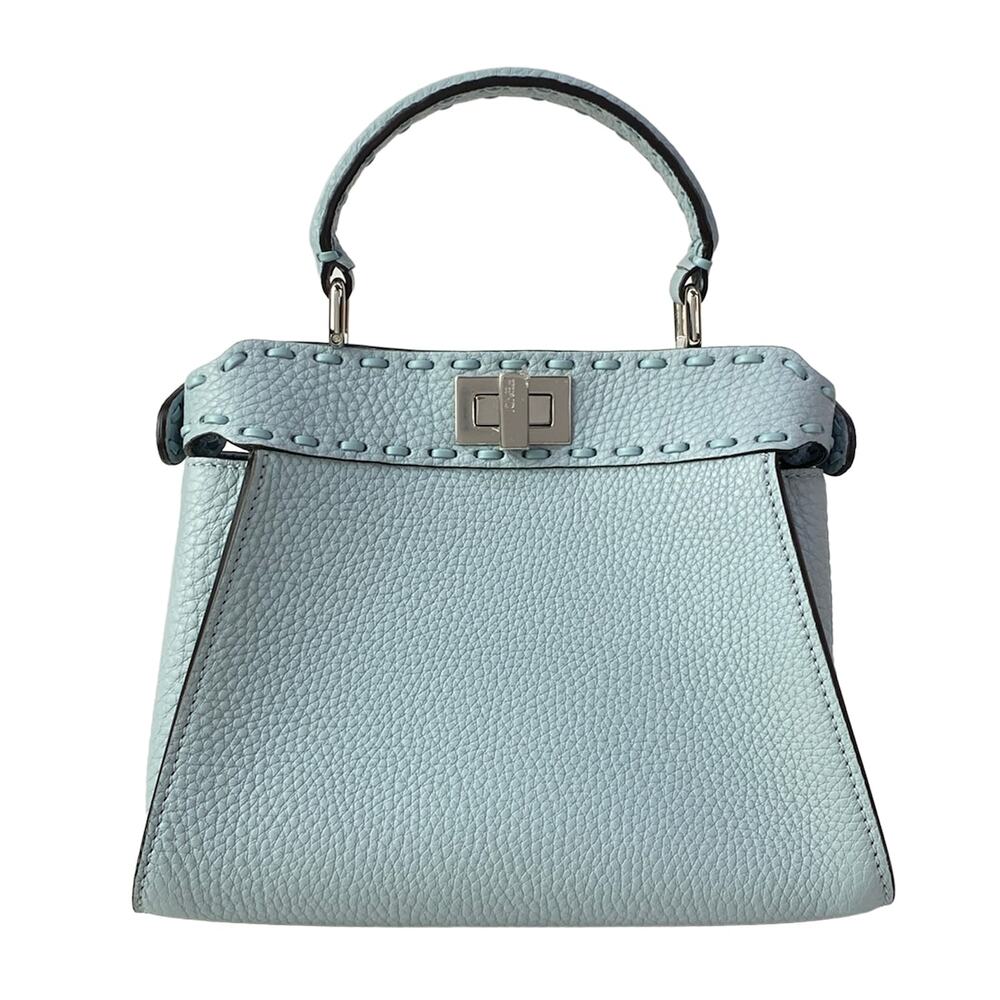 Fendi Peekaboo Iconic Small/Seleria Handbag 8BN244-ARBB - Picture 3 of 16